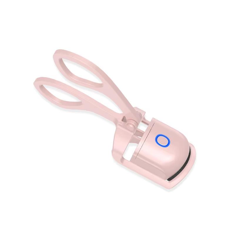 

Mini Portable Cat Claw Eyelash Curler Electric Heated USB Rechargeable Quick Styling Tool for Women Professional Makeup Routine розовый