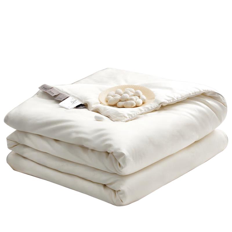 MUJI Klasse A 100% Tussahseide Ganzjahresbettdecke