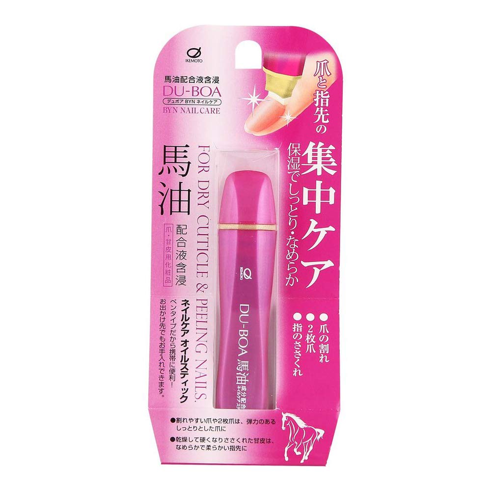 

Ikemoto Brush Horse Oil Formula пропитанная палочка для ухода за ногтями 4 мл DU-BOA