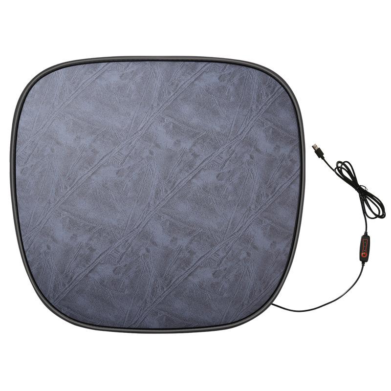 Chair Heating Pad Rechargeable Heated Seat Cushion Fast Heating Heated Seat Cushion Pad With USB Connector For Car Home Chair