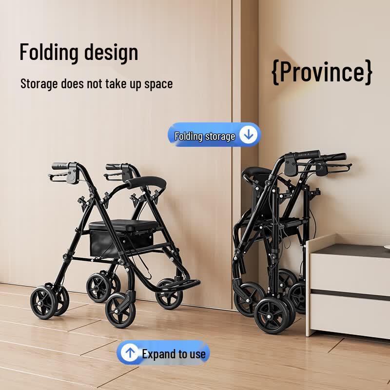 Fushide Multi-functional Rehabilitation Rollator Walker