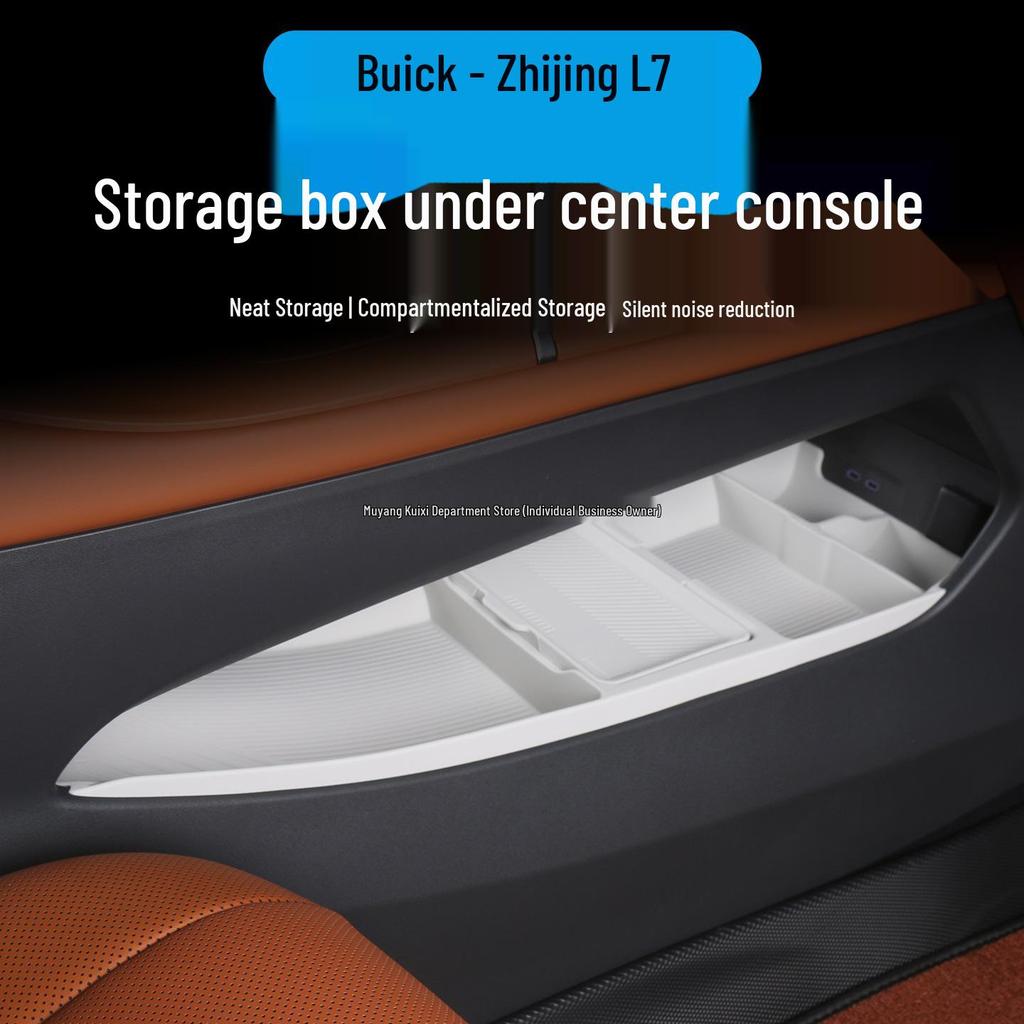 Buick Zhi Jing L7 Armrest Console Lower Storage Box Interior Dustproof Organizer