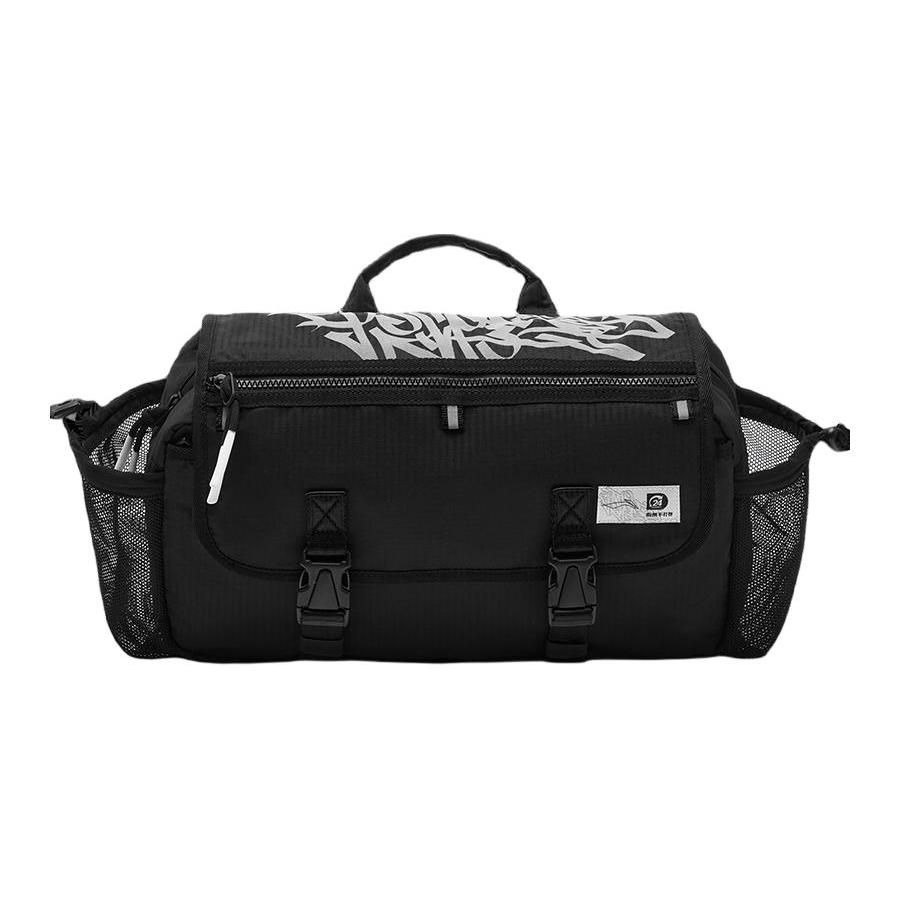 New LiNing Polyamide Handbag, Shoulder Bag, Crossbody Bag Regular Unisex New Standard Black ABDU049-2