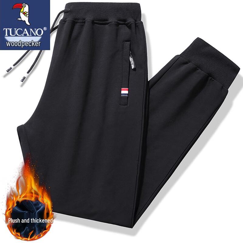 TUCANO Men's Autumn/Winter Outdoor Fleece Casual Pants