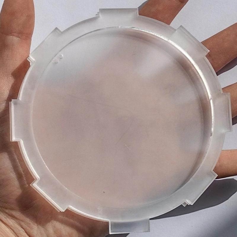 Retro Geometric Shape Quicksand Brick DIY Shake Acrylic Quicksand Blank Plate Quicksand Plate Acrylic Material Easy Use