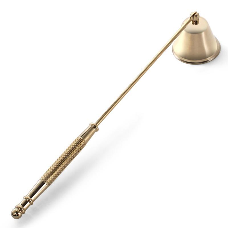 Elegant Candle Snuffer Candle Extinguisher Long Handle Candle Accessory Metal Wick Flame Snuffer Wick Snuffer Home Decor Gift