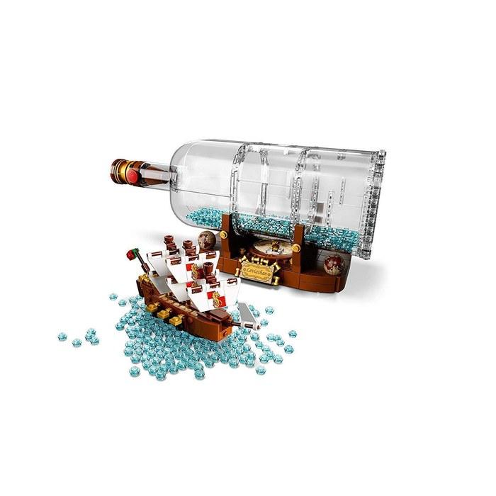 LEGO Ideas Ship In a Bottle 21313 Mixed Colors One Size