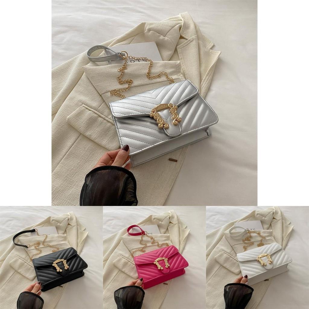 Stylish Fall Season Chain Crossbody Bag For Women Trendy Small Handbag 2024