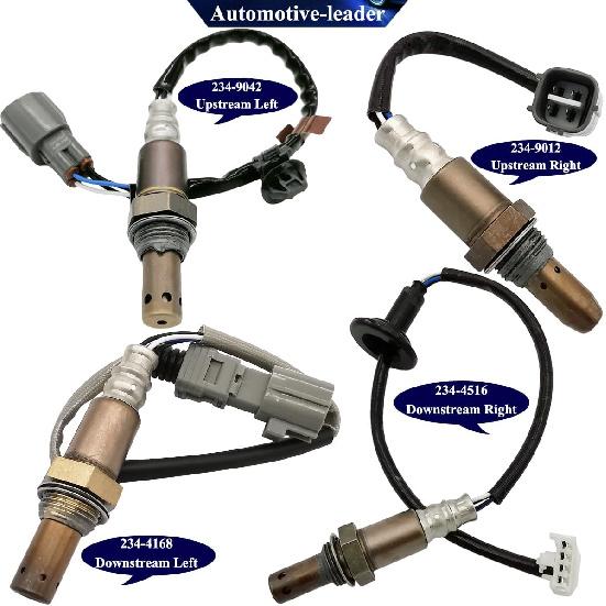 4Pcs 234-9042 234-4168 234-9012 234-4516 Air Fuel Ratio Upstream Downstream O2 Oxygen Sensor for Toyota Sienna 3.3L-V6 GAS 2004-2006 89467-48050