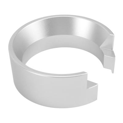 58mm Coffee Dosing Funnel Aluminum Coffee Machine Coffee Dosing Ring for 58mm Portafilter Silver