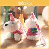 Dog West Highland Plush Toy Keychain Pp Cotton Stuffed Gift For Girls Kids