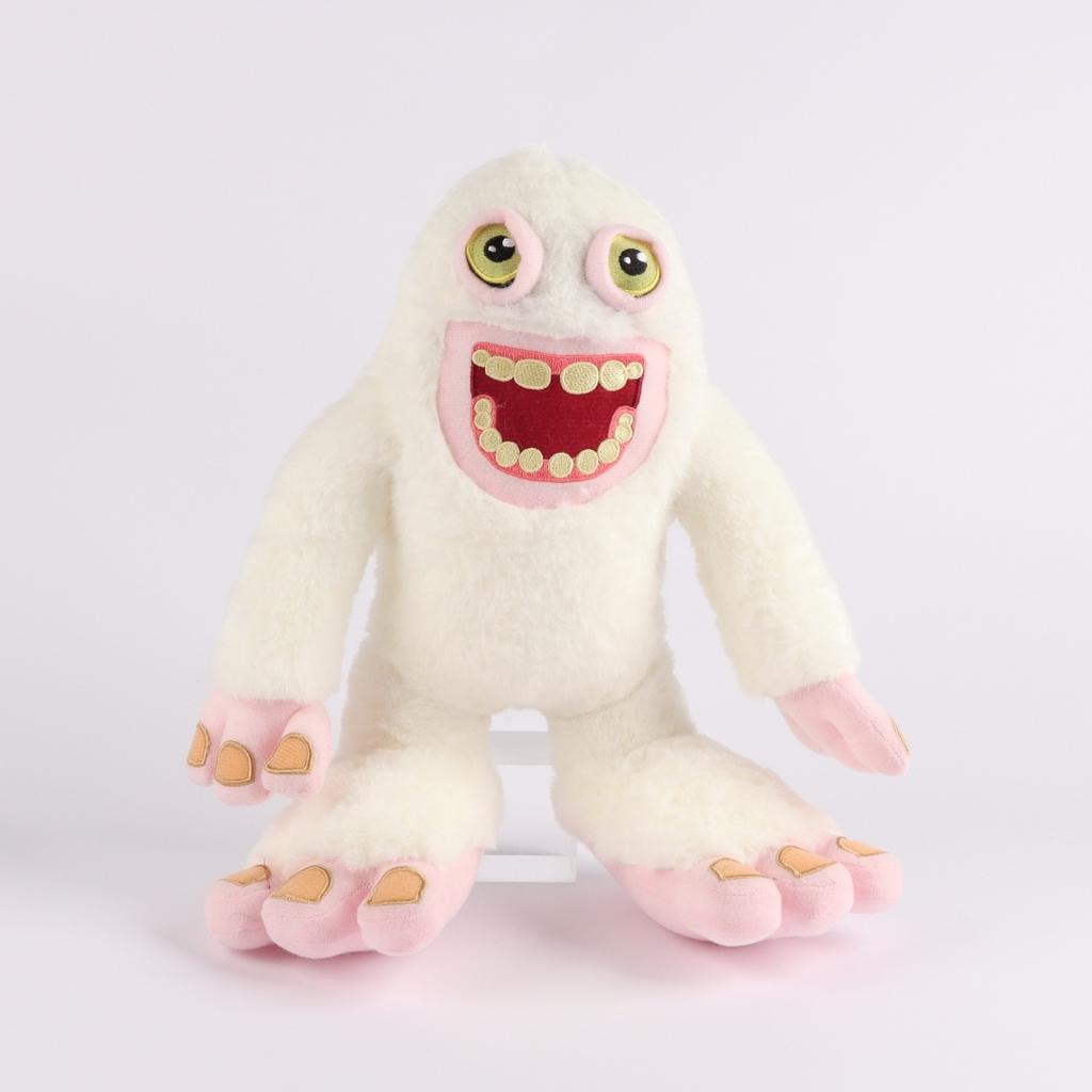 28cm My Singing Rare Monsters Mammott Plush Toy Soft Stuffed Plushie Doll for Boys Girls Gifts Fans Collection