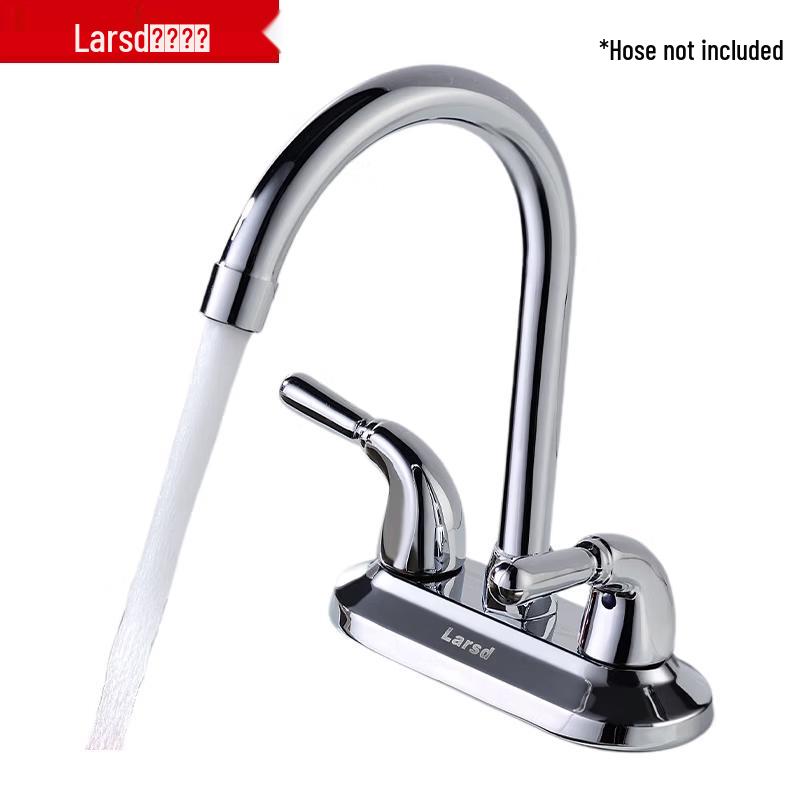 Larsd Brass Double Hole Basin Faucet