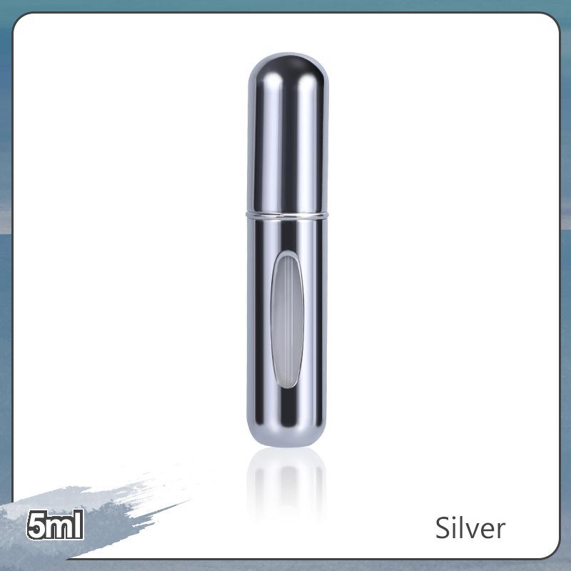 10ml 5ml Mini Portable Perfume Spray Aluminium Travel Self-Pumping Dispenser Bottle Bottom Direct Fill Jar Cosmetic Empty Tool