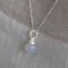 Eveningbell [silver925] Aqua Bubble Necklace