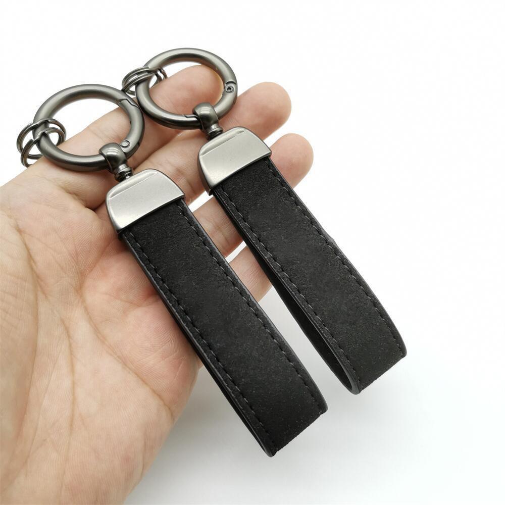 For BMW M E36 E64 E85 E60 F10 F30 F36 F32 F82 F83 F07 Z4 X3 X5 X6 Suede Leather Car Keychain Gift Pendant Keyring New Design hbcp90