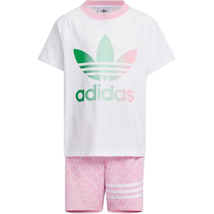 Adidas Originals Casual Sportswear Pink Kids  JI9844 116