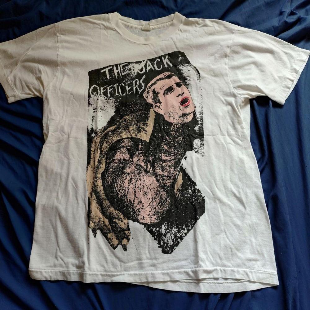 

Remake Jackofficers 1992 Tour Shirt Butthole Surfers retro T shirt NH20199 Unisex T-Shirt XXXXL