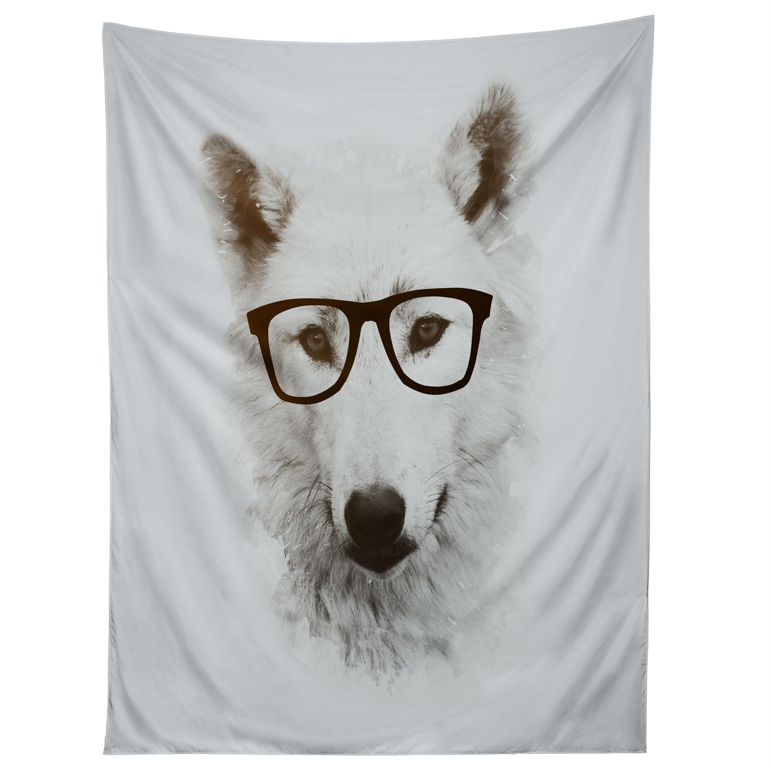 SMART WOLF tapestry 75x100 чёрный