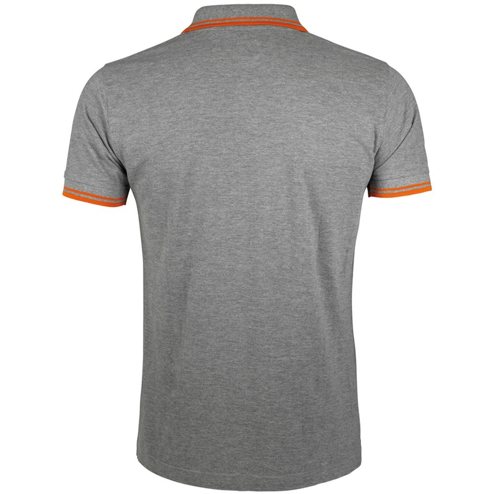 Mens Pasadena Tipped Short Sleeve Pique Polo Shirt
