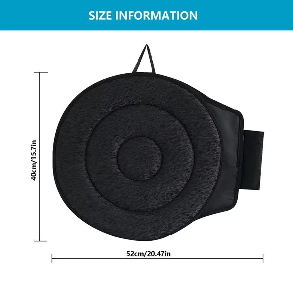 360 Degree Rotating Auto Mounted Seat Cushions Breathable Movable Seat Cushions Car Seat Pad
