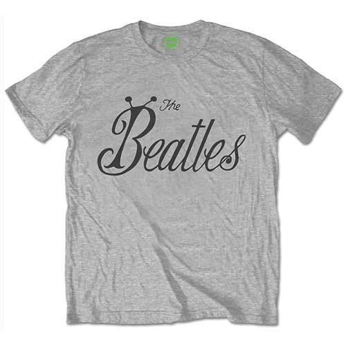 The Beatles Unisex-Erwachsene Bug-Logo-T-Shirt