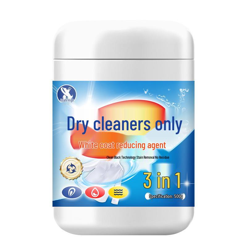 Dry Cleaning White Clothes Bleaching Powder - No-Scrub Stain Remover and Whitener