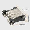 Bicycles Tool Set Multifunctional Bikes Repair Tool with Storage Bag, Mountain Bikes Fix Tool with Patches & Tire Levers