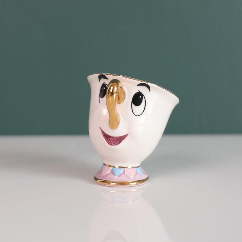 Cartoon Tea Cute Beauty And The Beast Coffee Cup Mrs Potts Chip Cup Tea Cup Pots A Tea  Christmas Gifts