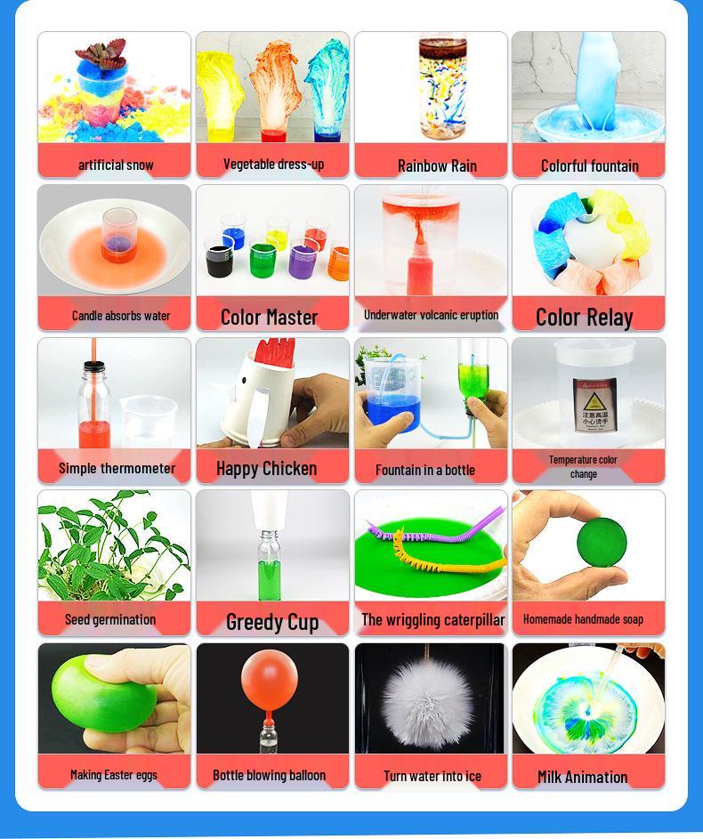 Kids' Chemistry Experiment Kit: Fun Educational Toys for Primary and Kindergarten