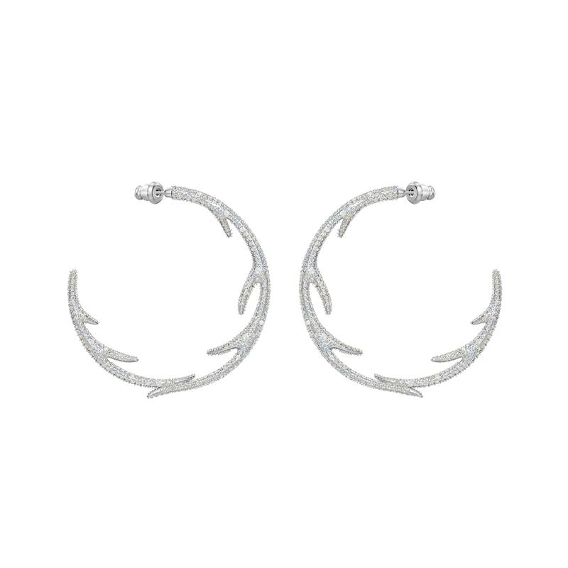 Swarovski POLAR BESTIARY pierced earrings silver 5499626