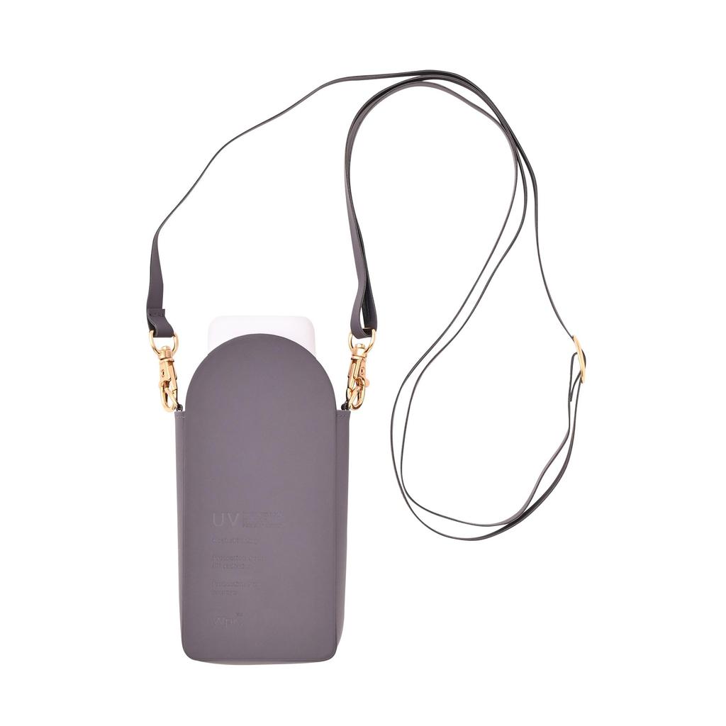 Francfranc Tiny Folding Umbrella Suitable for both sunny and rainy (46cm, Lavender) - days.
