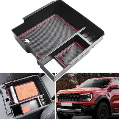 Auto Mittelarmlehne Aufbewahrungsbox Ablage Konsolen Organizer Halter Für Ranger 2024 Elektrische Handbremse Auto Innenraum Zubehör V1m2