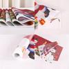 Christmas Santa Snowman Table Runner Christmas Decorations for Home 2026 Xmas Party Table Decor Navidad Noel New Year Tablecloth