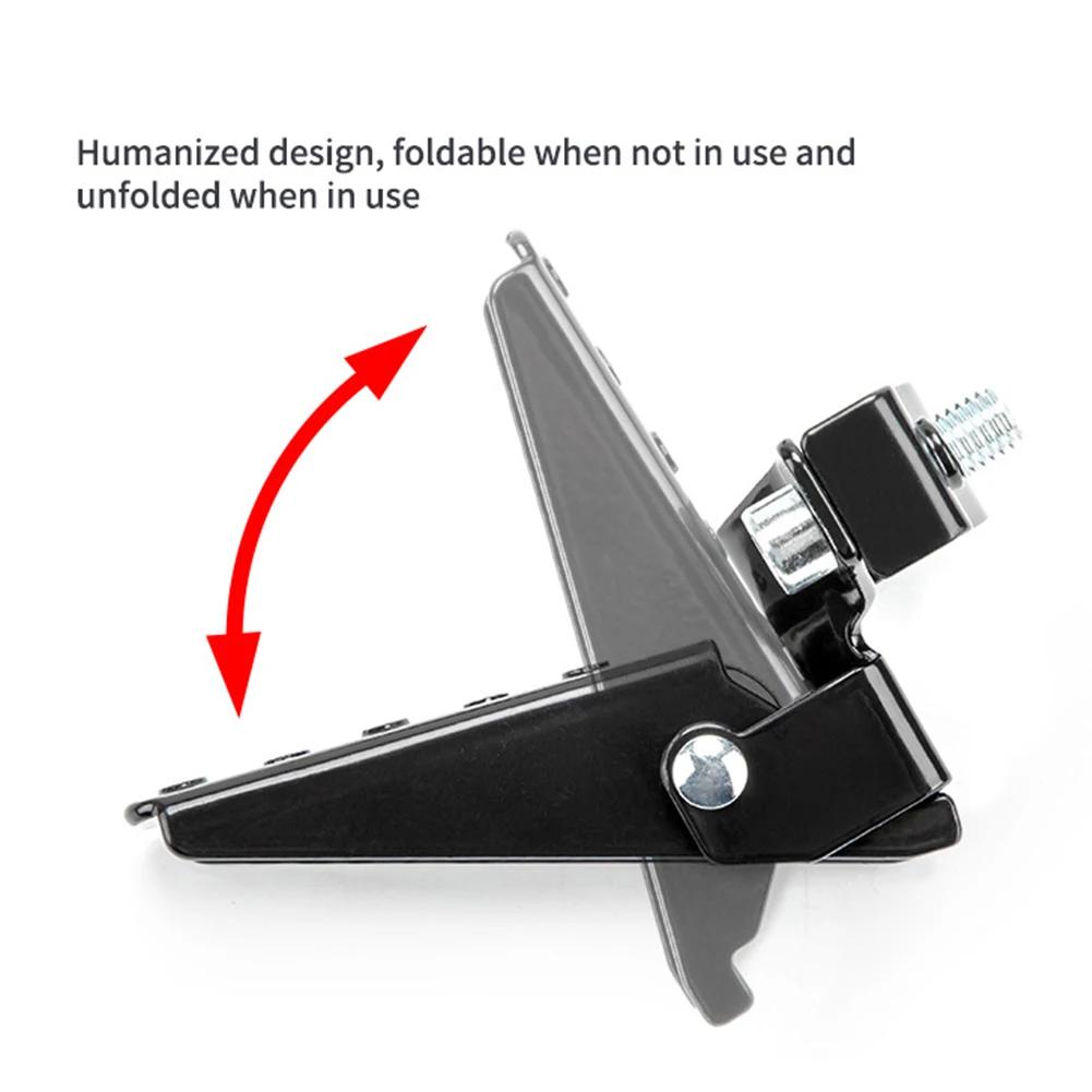 Universal 2Pcs Motorcycle Floorboard Retro Steel Motorbike Foldable Foot Step Pegs MTB BMX Bike Folding Pedal Footrest Footpegs
