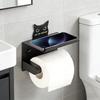 Cat Toilet Paper Holder Wall Mount Stainless Steel Cute Animal Tissue Roll Holder For Bathroom Kitchen Home Apartment Office