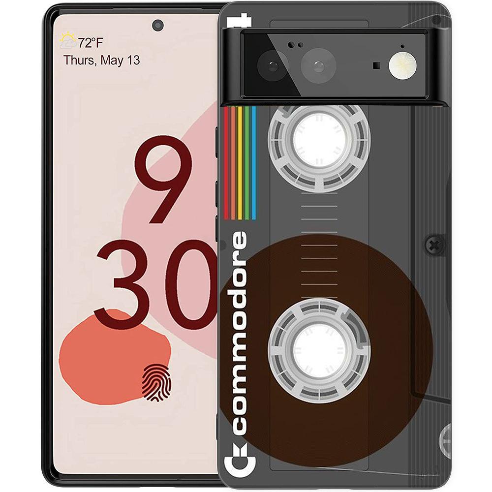 

Чехол-накладка в ретро-стиле кассетной пленки для Google Pixel 8 7 6 7A 6A Pro 5G, противоударный, силиконовый, мягкий, 9 Pro XL 8 Pro 5G, корпус Pixel 9 Pro