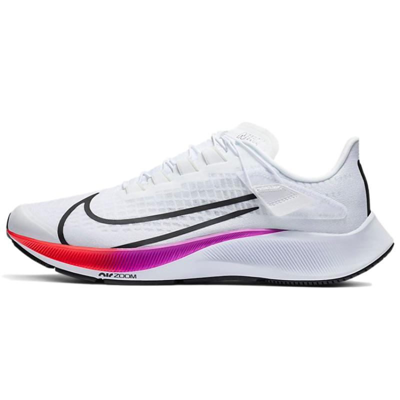 

Nike Air Zoom Pegasus 37 FlyEase White Multi Color Sneakers CK8474-100 45