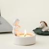 Nordic Ceramic Match Girl Candle Holder - Easter Home Decor Aroma Ornament