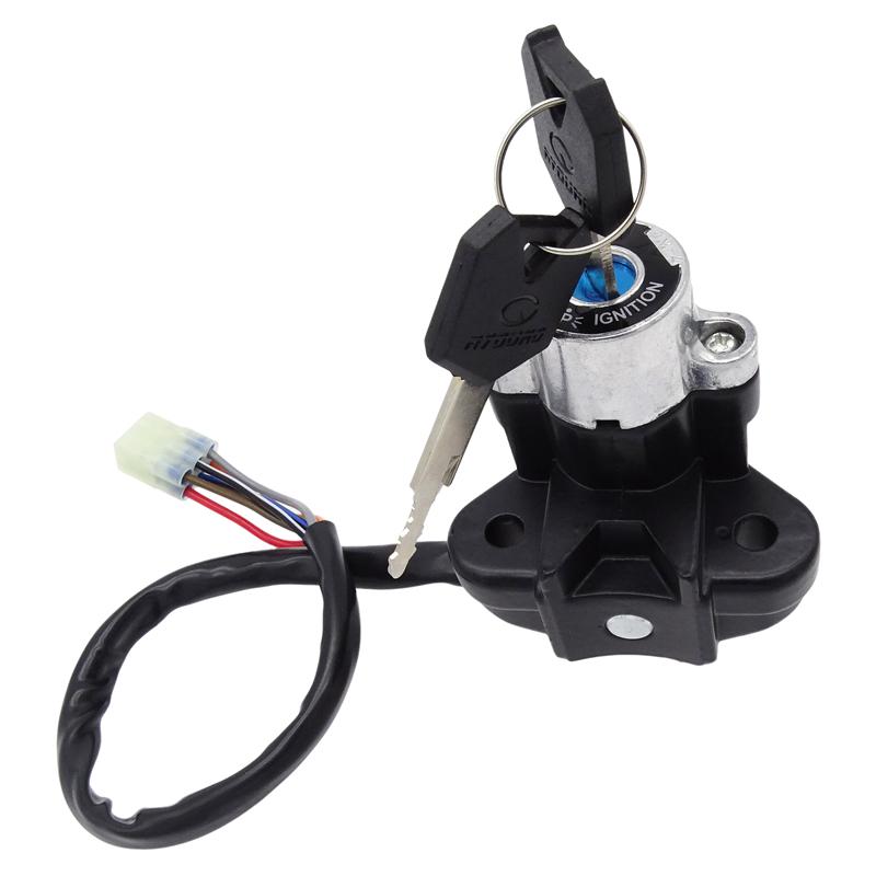 For SUZUKI GSXR1300 SV650 GSXR 600 750 1000 SV1000 K4-K7 Motorcycle Ignition Switch Lock Gas Tank Cap Cover Lockset Kit