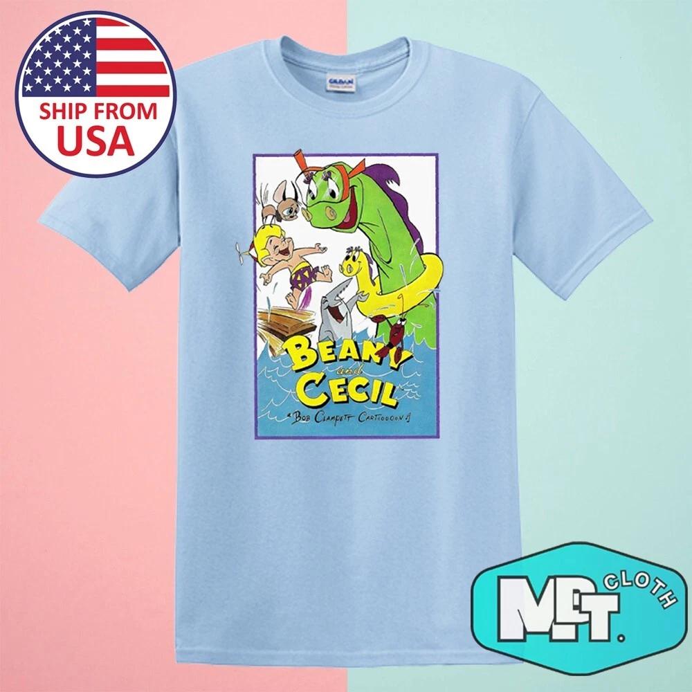 

Beany And Cecil Retro Cartoon TV Series Men s Light Blue Size S-5XL M