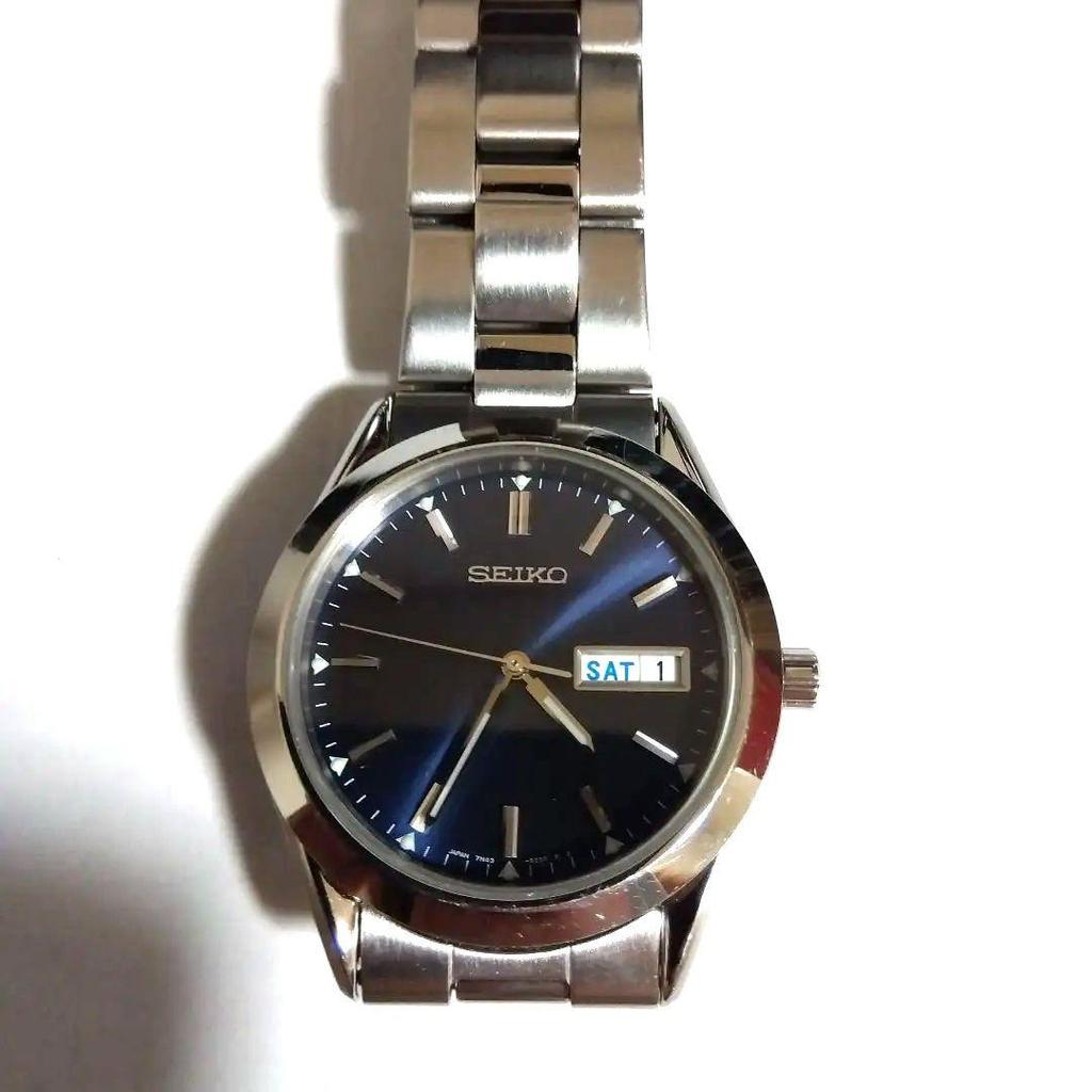 [USED] SEIKO Quartz Watch Blue