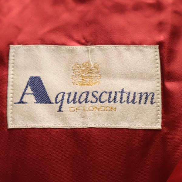 Aquascutum made in Japan trench coat 9 Red With thin padding Women Used