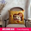 Cute MouseinCheese Pillow Add a Whimsical Touch To Your Home Sofa Cushion Cover Home Room Dormitory Decoration D Printing