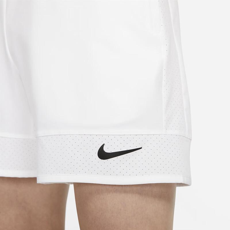 Nike Logo Comfortable Tennis Sports Shorts Men shorts White CV7874-100