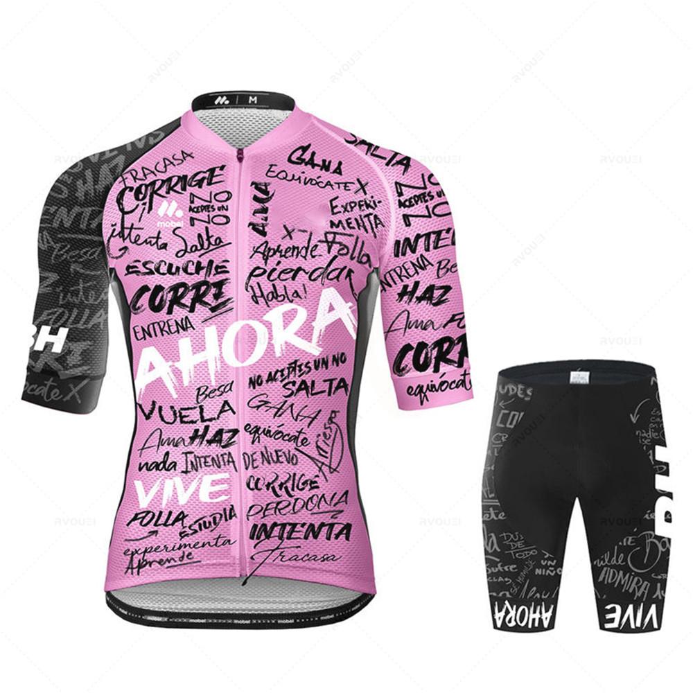 

Cycling Jersey Set Team Racing Bike Clothes Summer Mountain Bicycle Clothing Men s Sports Mallot Ciclismo Hombre Fashion Clothes XL