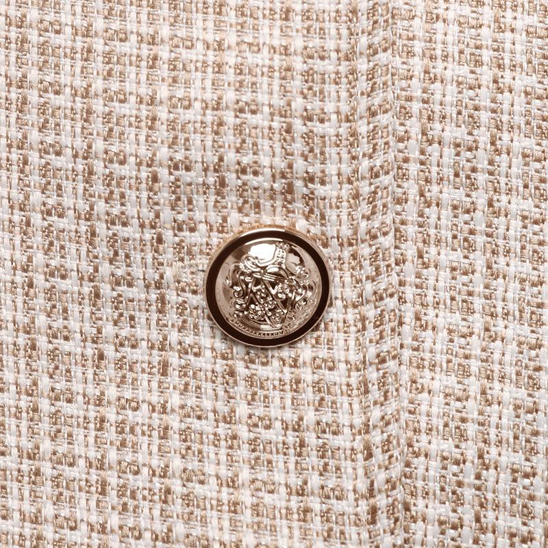 YYFS Women's Fashion Casual Plaid Print Autumn Winter Long Sleeve Jackets & Coats