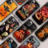 Halloween Pumpkin Spooky Magnetic Phone Case For APPLE iPhone 17 Air 16 14 13 12 Pro Max 15 Plus Charge With MagSafe Cover