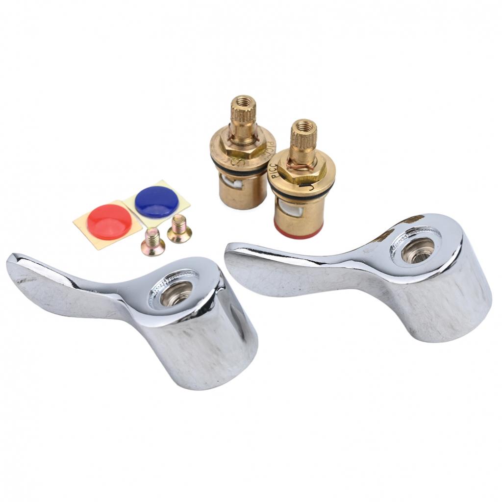 Basin Taps Faucet Handle Valve Replacement Valves Handle Knob