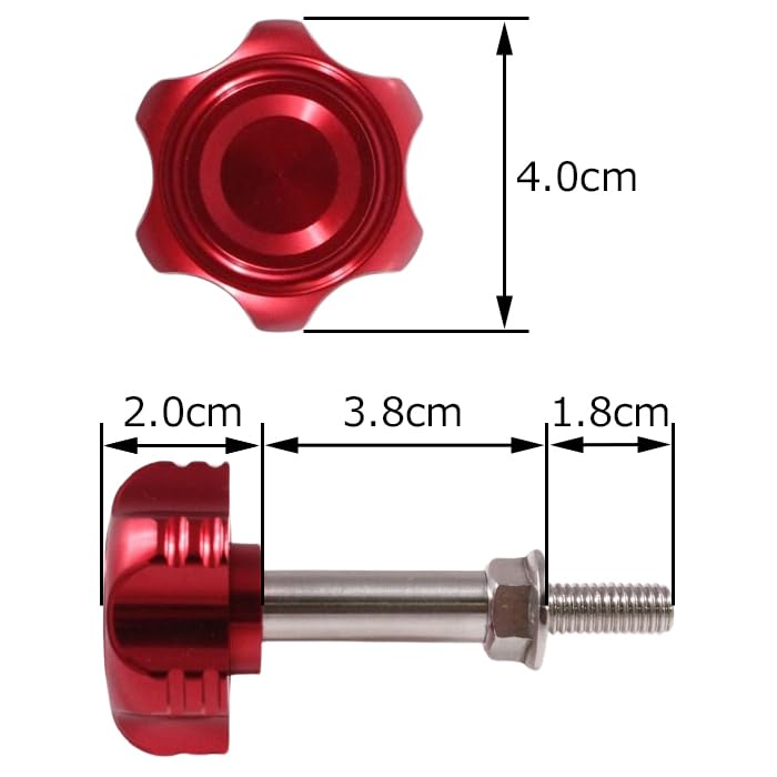 Easy Seat Bolts for Honda Monkey 125 Dedicated Aluminum JB02 JB03 Compatible Monkey125 Seat